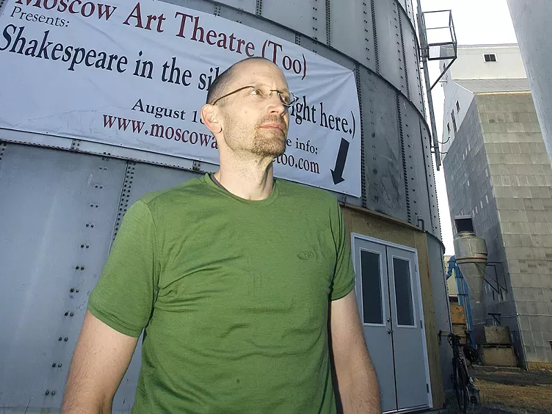 Dave Harlan didn't see an eyesore in Moscow's grain silos. He saw potential. - ALICIA CARLSON