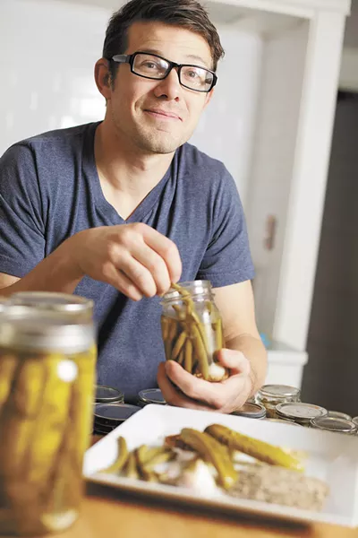 Dave Musser grew up pickling and is now passing on the knowledge to his own kids. - YOUNG KWAK