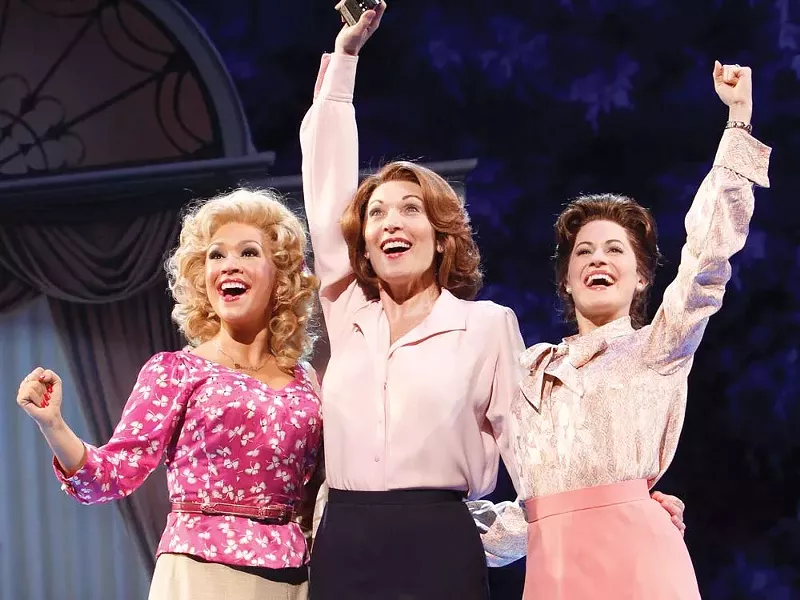 Dee Hoty (middle) is a singing, dancing Lily Tomlin in 9 to 5.