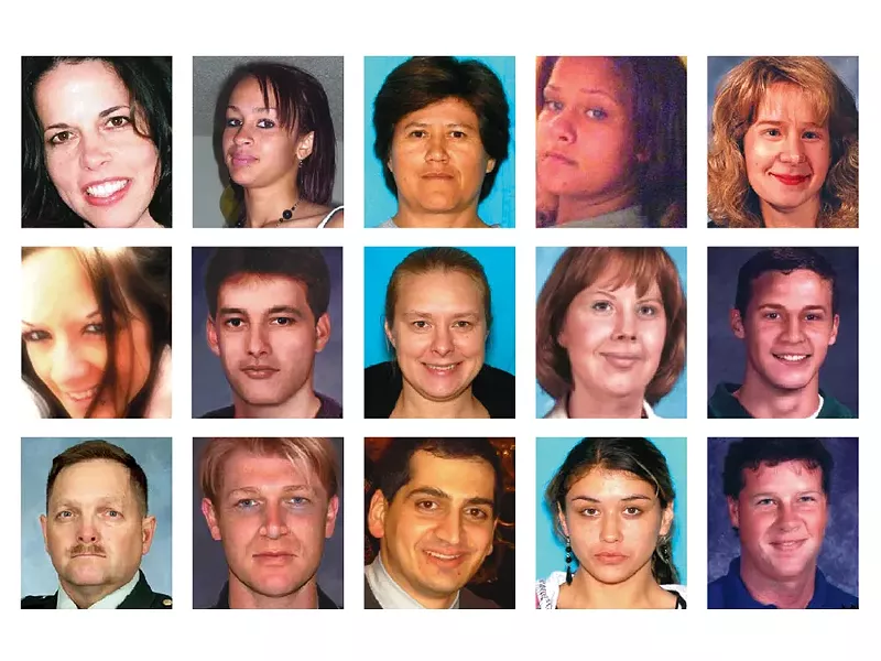 Faces of the missing from Washington State Patrol photos