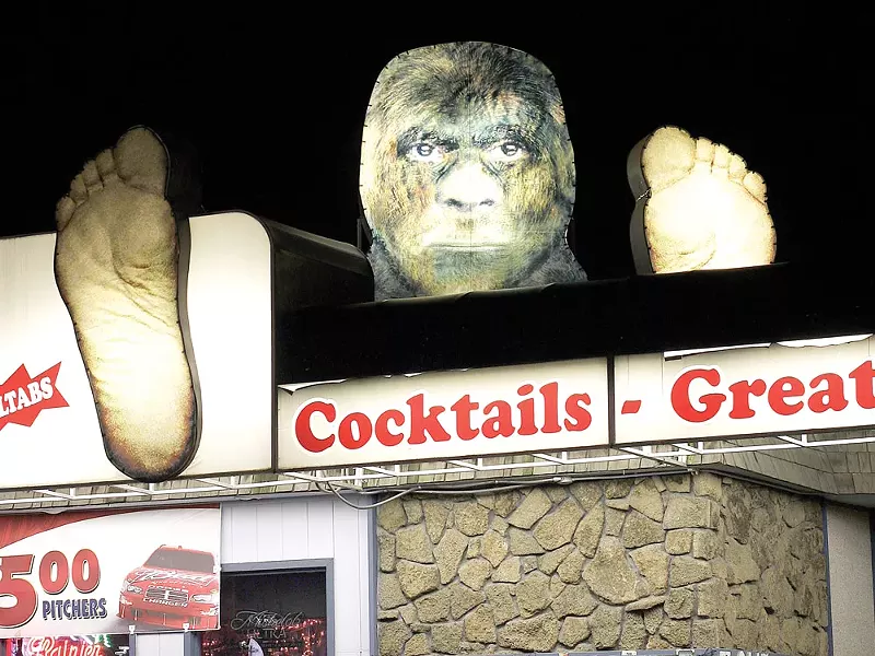 Find your inner sasquatch at the Bigfoot pub. - YOUNG KWAK