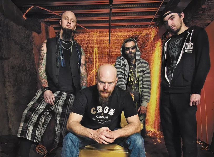 FROM LEFT: Ronnie Swindle, Jason Shumaker, Joel Prophet and Aaron Goff. - CHAD RAMSEY PHOTO