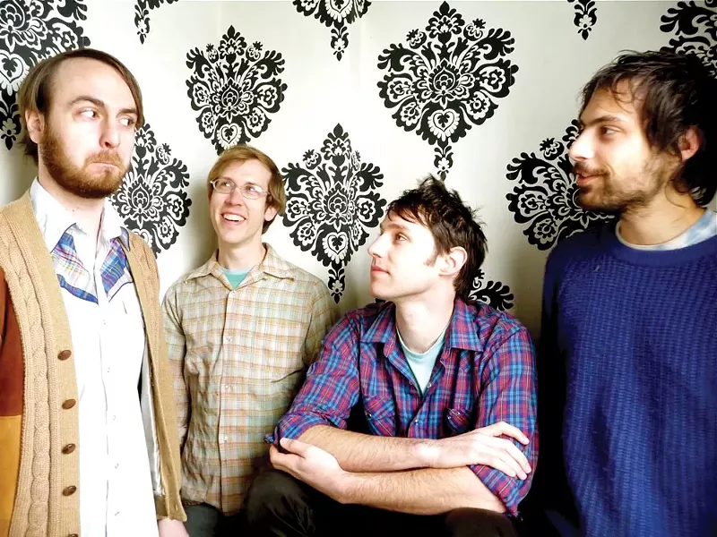 From right, brothers Richard and Brandon Laws and the other members of Hosannas.