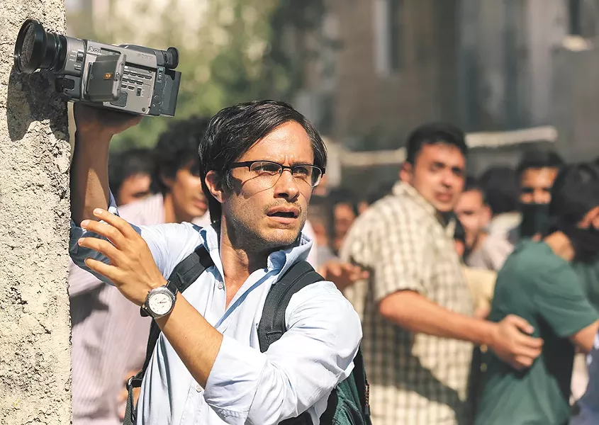 Gael García Bernal as journalist Maziar Bahari.