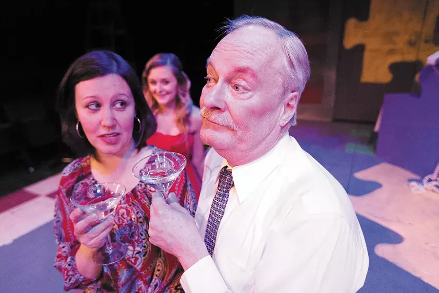 Ginger (Nicole Walker) and Walter Flood (Gary Pierce). - YOUNG KWAK