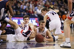Gonzaga Up to No. 3 in the AP Poll
