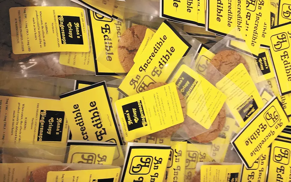 Henderson supplies baked goodies to most local pot shops.