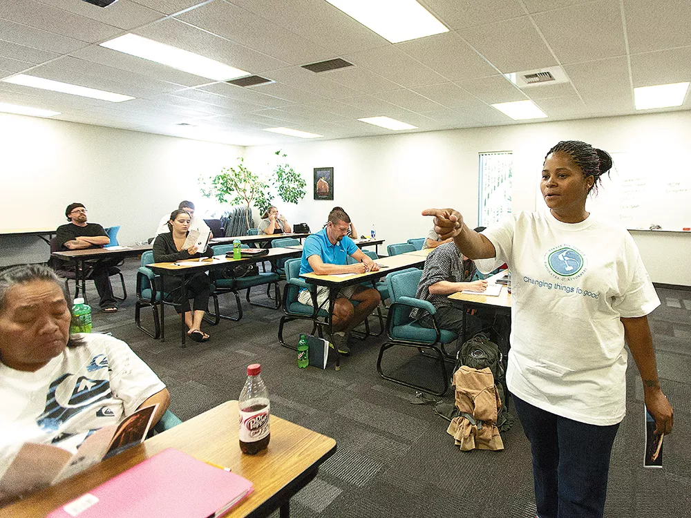 Herself an ex-offender, Virla Spencer now helps convicts get their driver\'s licenses back. - YOUNG KWAK