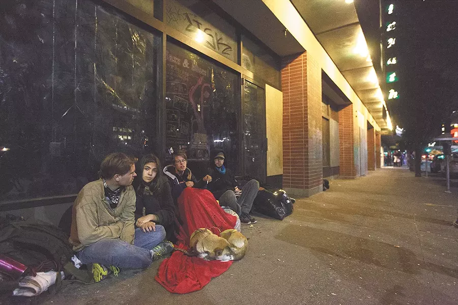 Hot topics in 2013: Homeless youth and downtown crime. - YOUNG KWAK