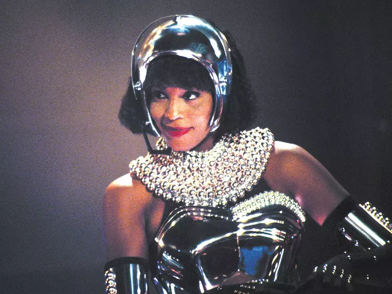 Houston, in a scene from The Bodyguard.