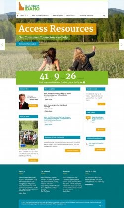 Idaho unveils its attractive new health insurance exchange website
