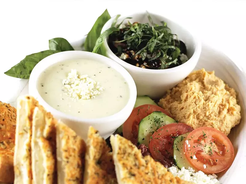 Italian with a Greek influence makes this appetizer sampler a classic - YOUNG KWAK