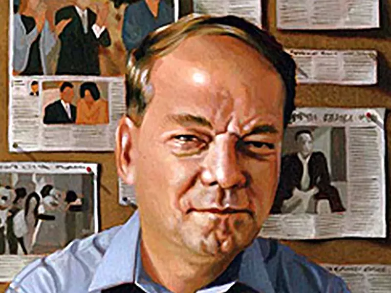 Jim Romenesko - ILLUSTRATION BY ROBIN ELEY
