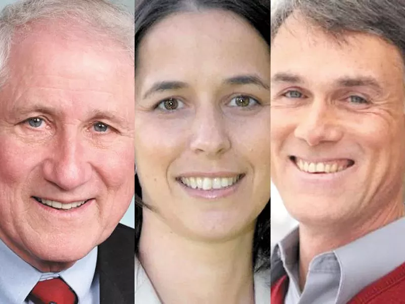 John Ahern, John Driscoll, Shelly O'Quinn