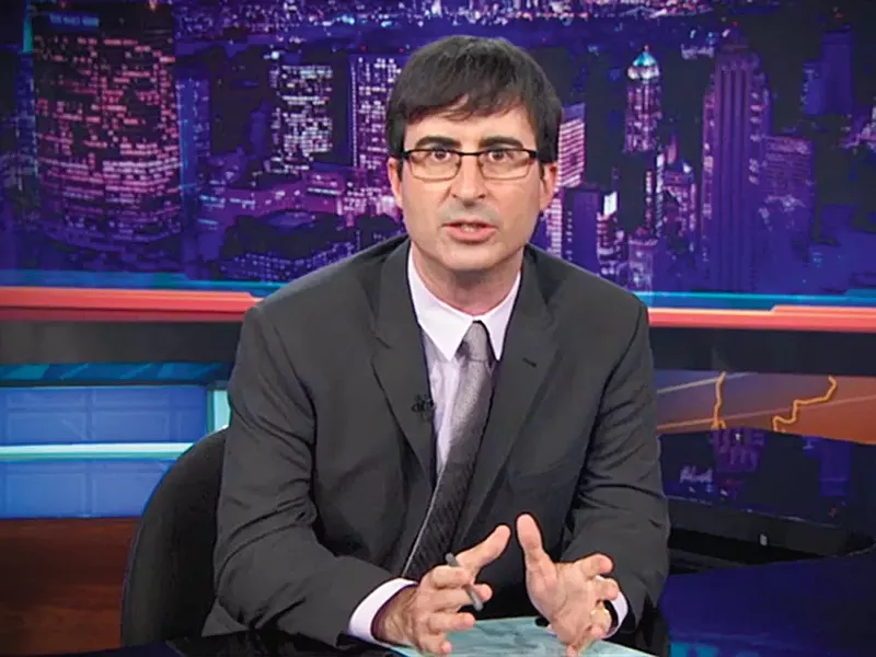 John Oliver: Delivering the fake news all summer