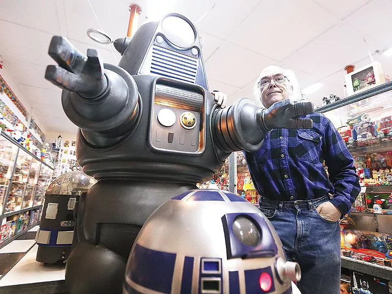 John Rigg has built a robot empire out in Elk, Wash. - YOUNG KWAK