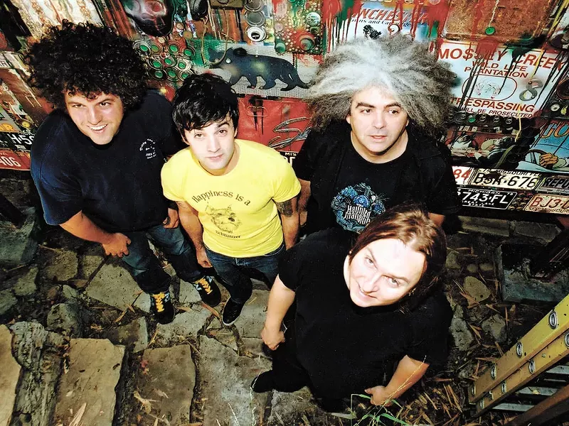 King Buzzo is the one with the crazy hair. The really crazy hair.