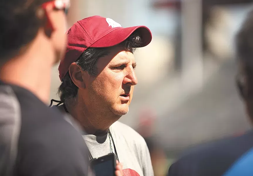 Leach knew that taking over at WSU wouldn't be easy. - YOUNG KWAK