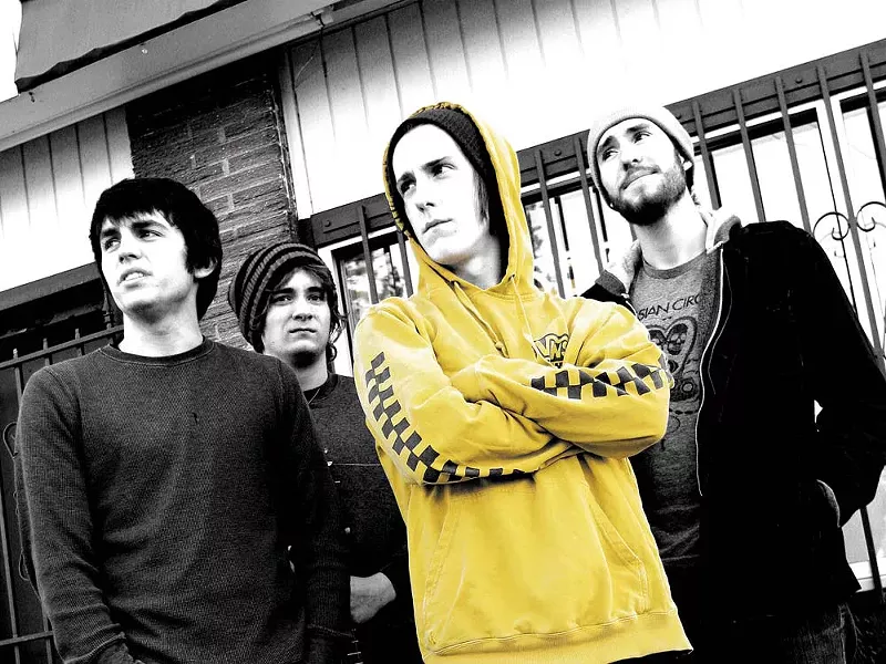 Left to right: Jazz's Adam Price, Ramsey Troxel, Ben Smith and Alex Paul - YOUNG KWAK