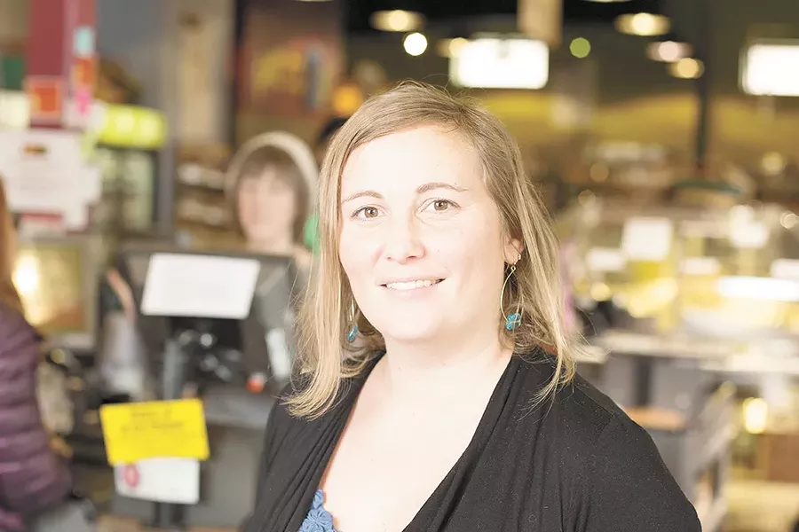 Main Market Co-op general manager Megan White. - YOUNG KWAK