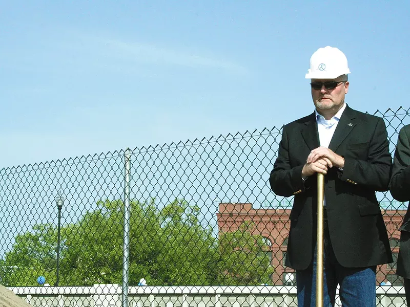 Marshall Chesrown, at the groundbreaking at Kendall Yards. - CHRIS BOVEY