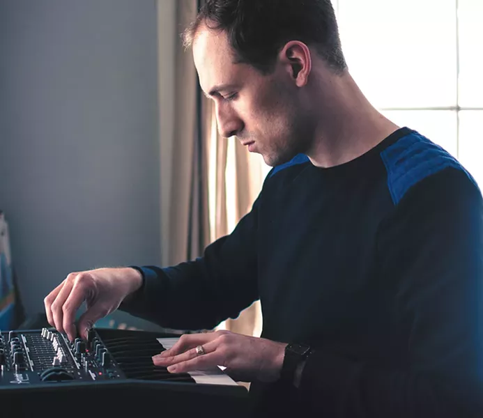 Max Harnishfeger makes electronic music for now with his project Water Monster. - GIANNA CAPUTO