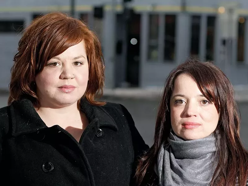 Michelle, left, and Chrisy Riddle are closing the Empyrean for good this weekend. - YOUNG KWAK