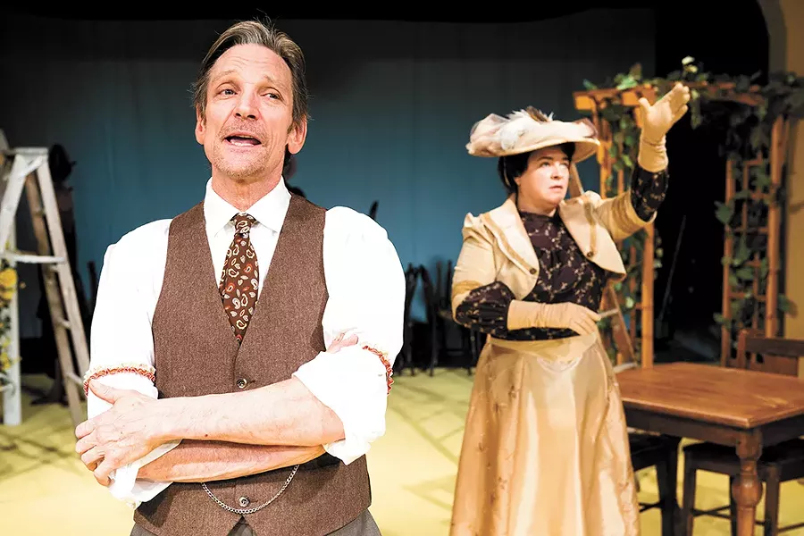 Patrick Treadway provides a powerful performance in Our Town. - STEPHEN SCHLANGE