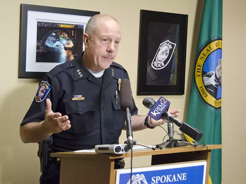 Police Chief Frank Straub: "It's inappropriate for people to try to spin racial overtones into something that had nothing to do with race." - JACOB JONES