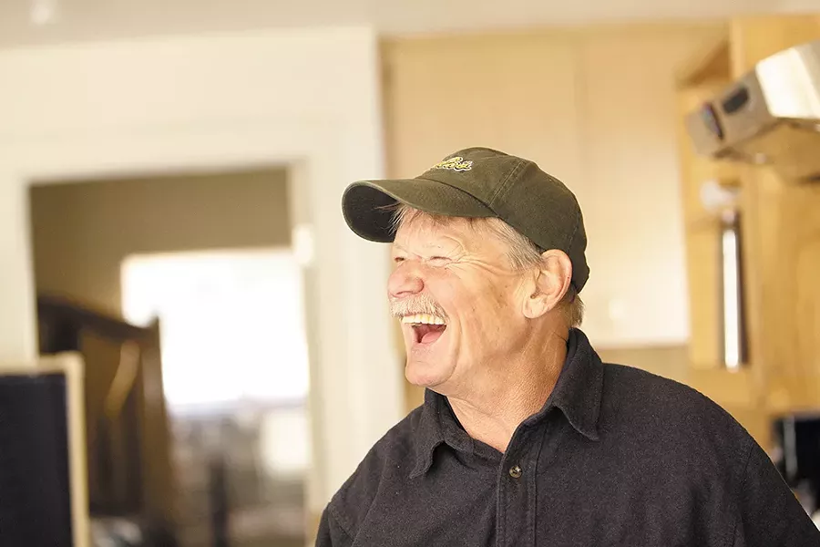 Randall Sluder, a chronic alcoholic, is now sober and has permanent housing, thanks to Spokane Hot Spotters Group. - YOUNG KWAK