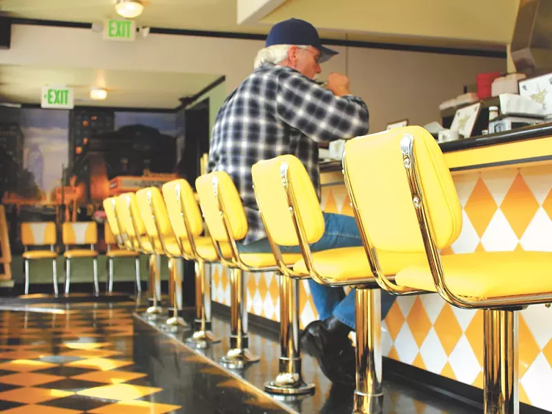 Regulars at Ferguson’s finally have their seats back. - JEFF FERGUSON
