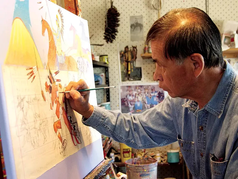 Respected artist George Flett passed away on Jan. 30 at age 66.