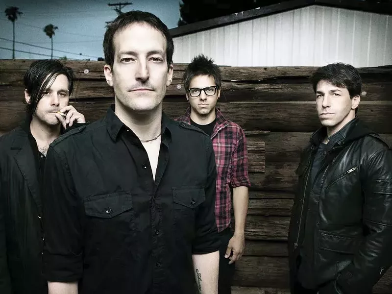 Richard Patrick (center) and Filter