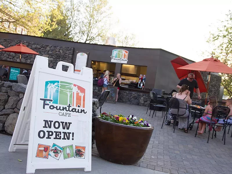 Riverfront Park\'s new dining spot. - JENNIFER DEBARROS