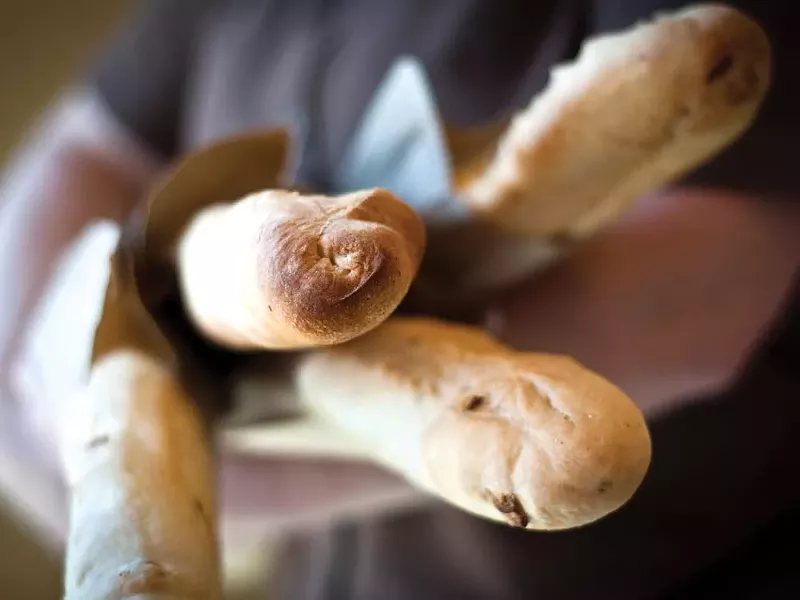 Roasted garlic baguettes, raspberry scones, habanero chicken sausage pitas: just a few things you can get at the Market.
