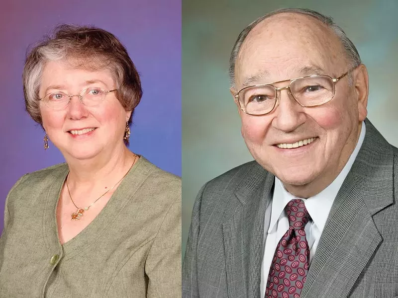 Rose Dempsey and Bob McCaslin