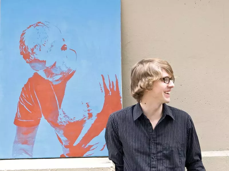 Ryan Desmond, with "Shawn." - STEPHEN SCHLANGE