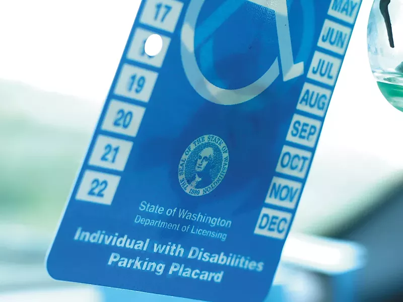 Seattle, for one, estimates disabled parking abuse costs the city $1.4 million a year. - CHRIS BOVEY