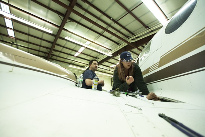 PHOTOS: SCC Aviation Maintenance Training Program