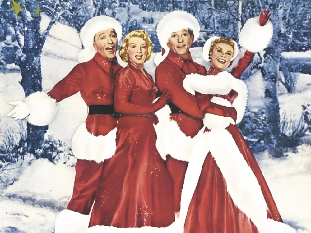 See our local boy Bing on the big screen in the holiday classic White Christmas at the Bing Crosby Theater on Dec. 15.