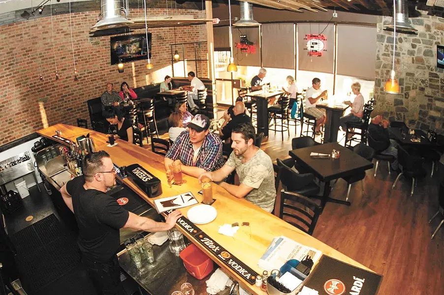 Selkirk Pizza has a sleek interior and an innovative ordering system. - MEGHAN KIRK
