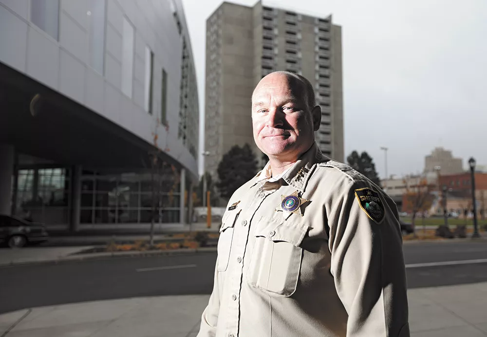 Sheriff Ozzie Knezovich says introducing civilian oversight is one of the many challenges facing the agency. - YOUNG KWAK