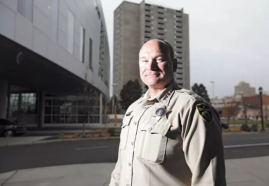 Sheriff Ozzie Knezovich says introducing civilian oversight is one of the many challenges facing the agency. - YOUNG KWAK