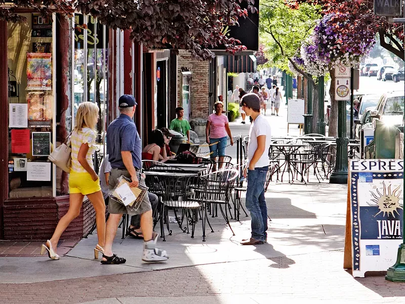 Sherman Avenue in Coeur d'Alene - YOUNG KWAK