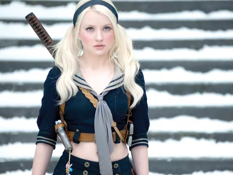 She’s been a naughty schoolgirl, but you’re not putting her in detention.