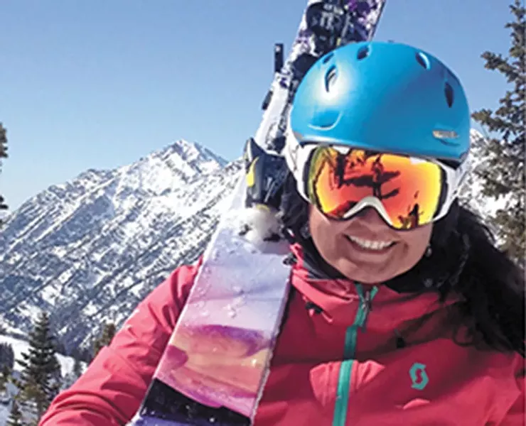 Snowlander editor Jen Forsyth