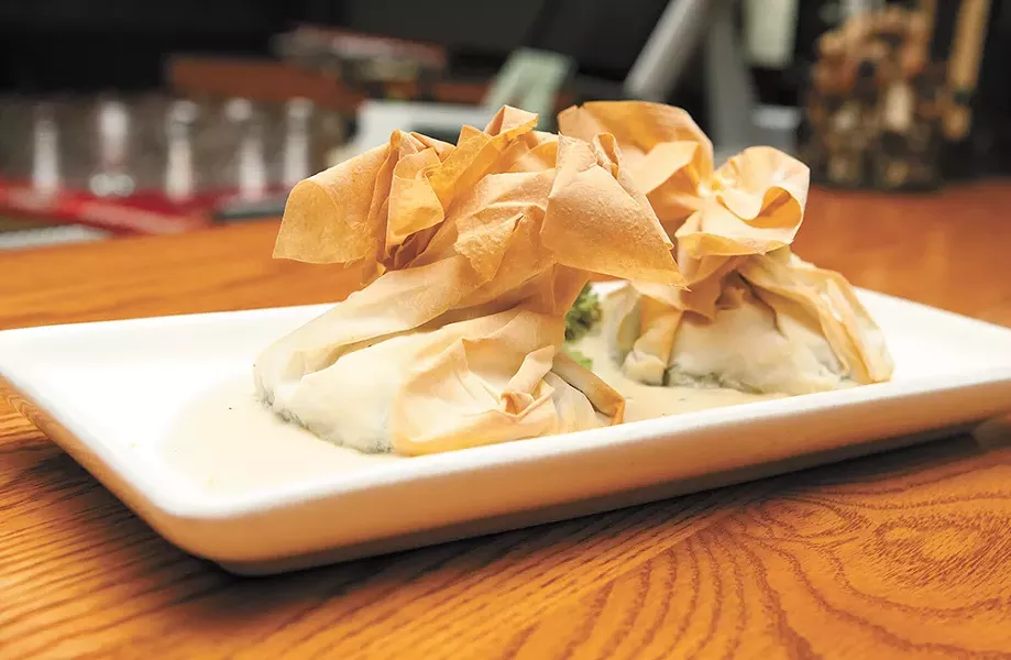 Spanakopita, a Greek pastry, from Renatus. - MEGHAN KIRK