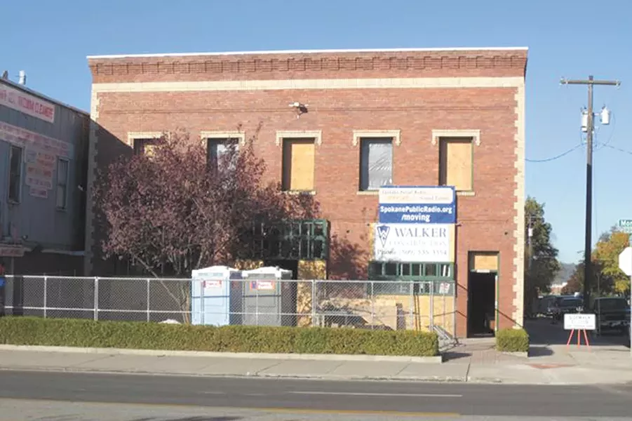 Spokane Public Radio's future home, a historic firehouse on North Monroe.
