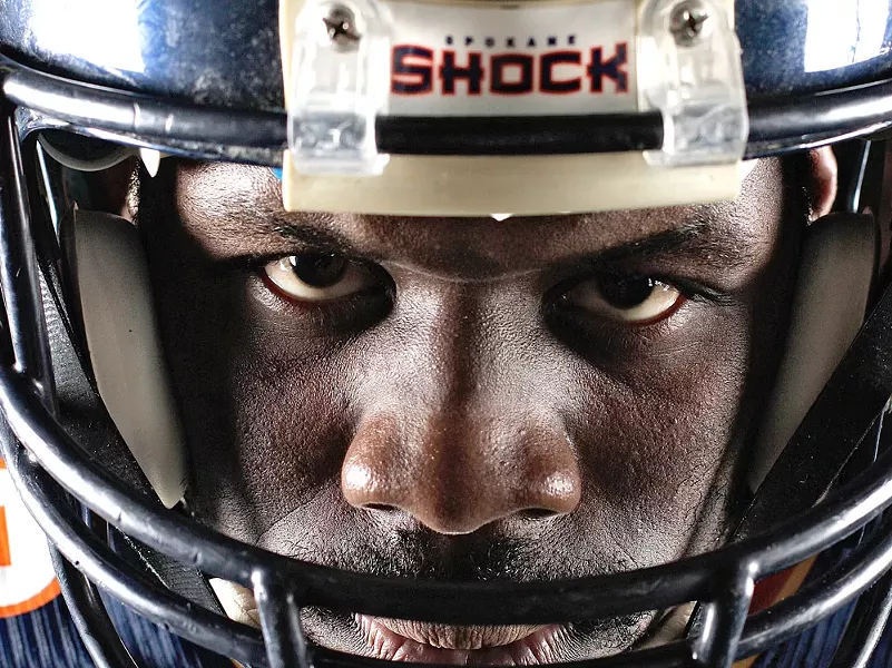 Spokane Shock lineback Beau Bell - YOUNG KWAK
