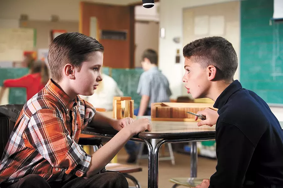 Spokane's own Brayden Tucker (right) makes his film debut in this locally made movie.